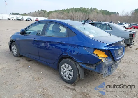 2016 Hyundai Accent Se из США, поврежденный, VIN KMHCT4AE1GU965051